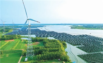 廣東裝機(jī)容量最大的海上風(fēng)電項目并網(wǎng)發(fā)電 